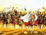 Chris Achilleos - 102 - Gandalf le blanc et les cavaliers du Rohan